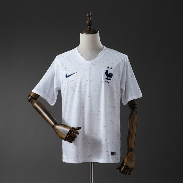 Camiseta Retro Francia 2018 Visita