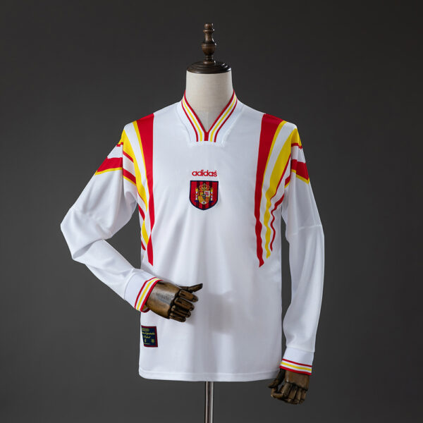 Camiseta Retro España 1996 Visita, Manga larga
