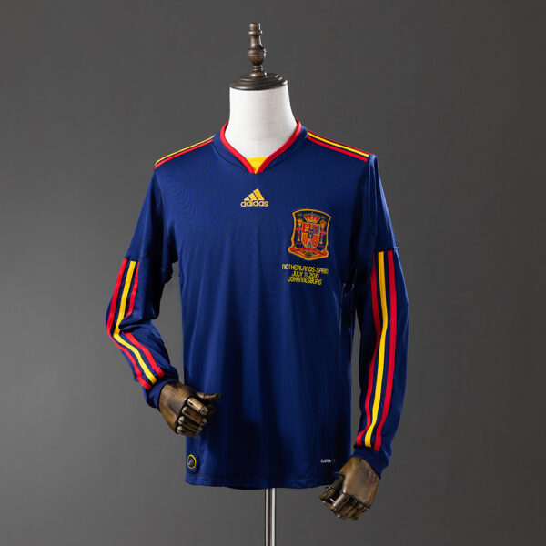 Camiseta Retro España 2010 Visita, Manga larga