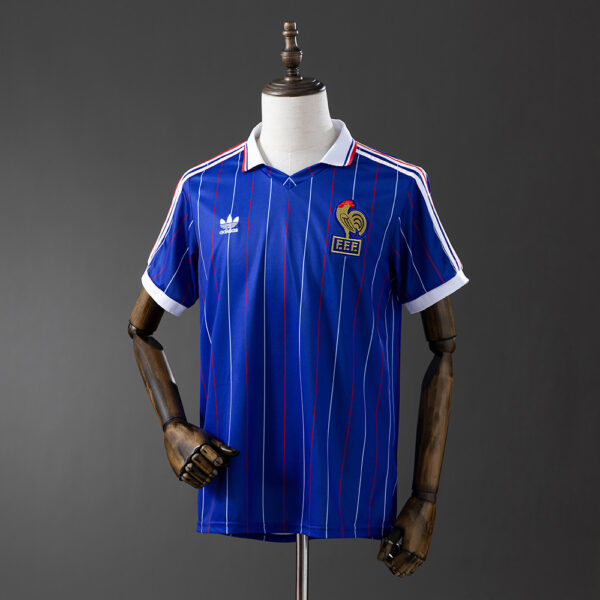 Camiseta Retro Francia 1982 Local