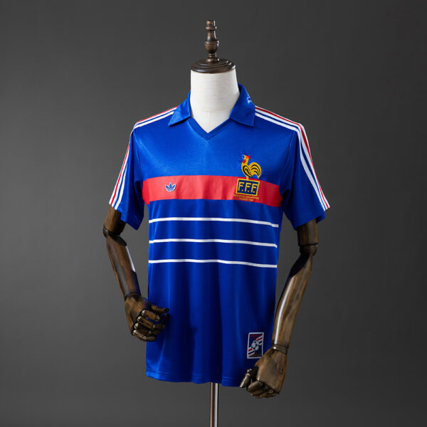 Camiseta Retro Francia 1984 Local