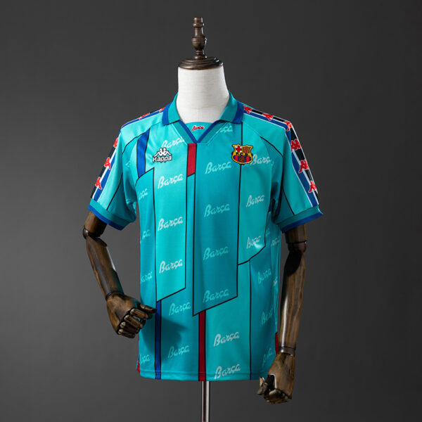 Camiseta Retro Barcelona 1995/97 Visita