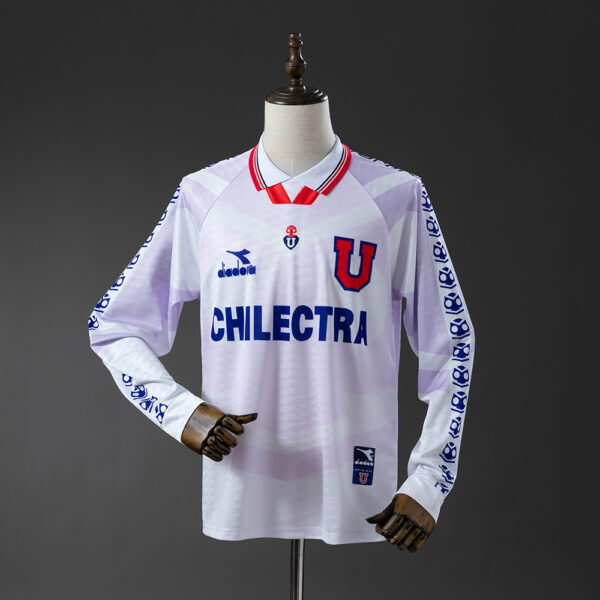 Camiseta Retro Universidad de Chile 1996 Visita, Manga larga