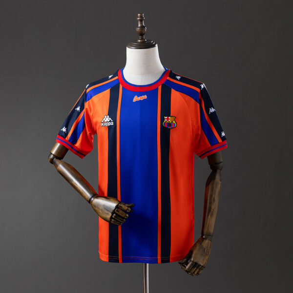 Camiseta Retro Barcelona 1997/98 Visita