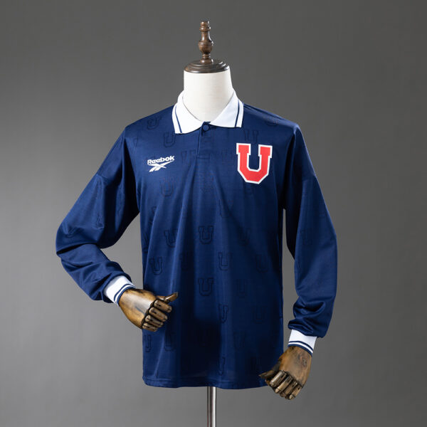 Camiseta Retro Universidad de Chile 1998 Local, Manga larga