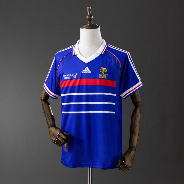 Camiseta Retro Francia 1998 Local
