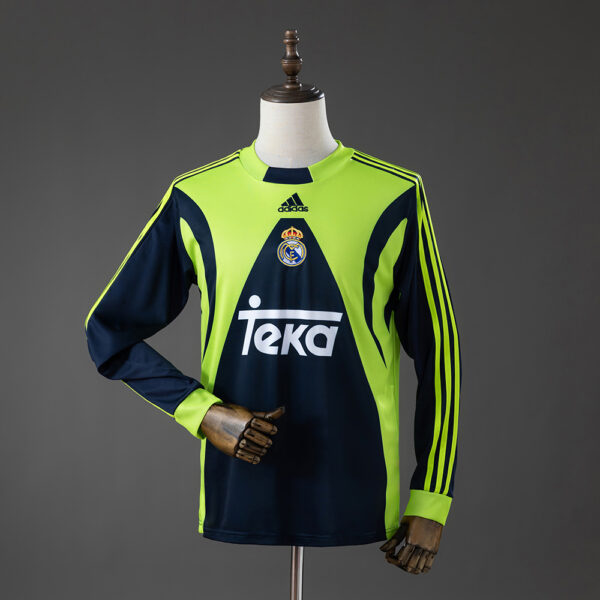 Camiseta Retro Real Madrid 1999/2000 Arquero, Manga larga