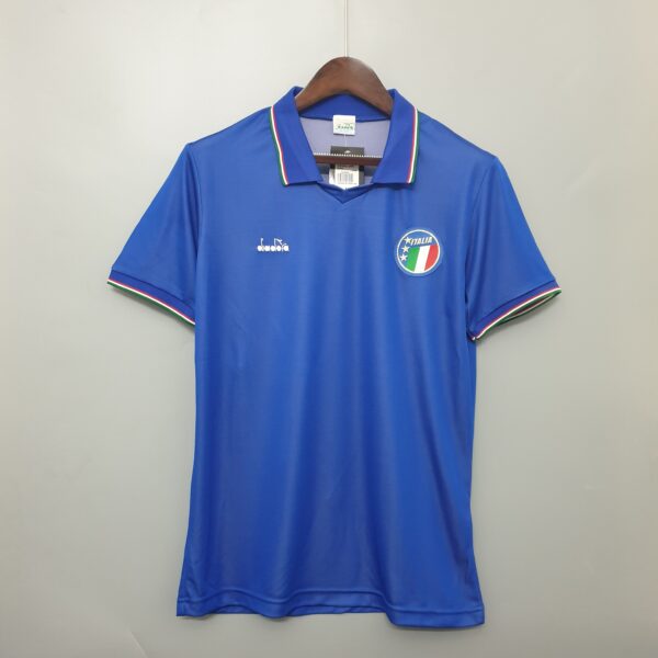 Camiseta Retro Italia 1990 Local