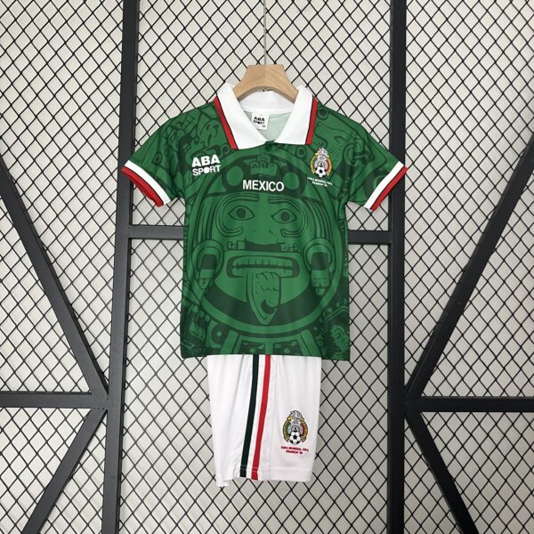 Kit Retro Infantil México 1998 Local