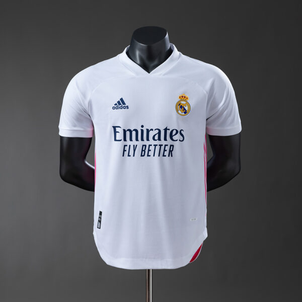 Camiseta Retro Real Madrid 2020/21 Local, Versión Jugador